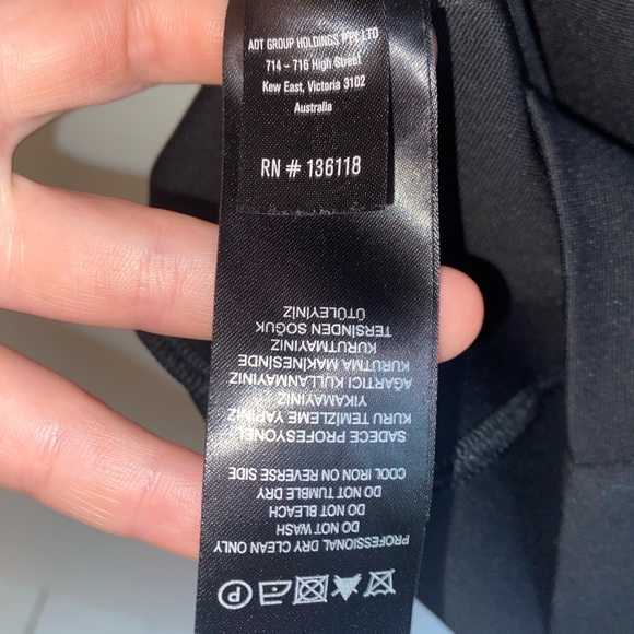 Forever New womens black stretch lace bodycon mini party cocktail dress size 10 - Picture 15 of 15